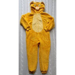 DISNEY The Lion King Simba Plush Fleece One Piece Costume, Kids' Size 7-8